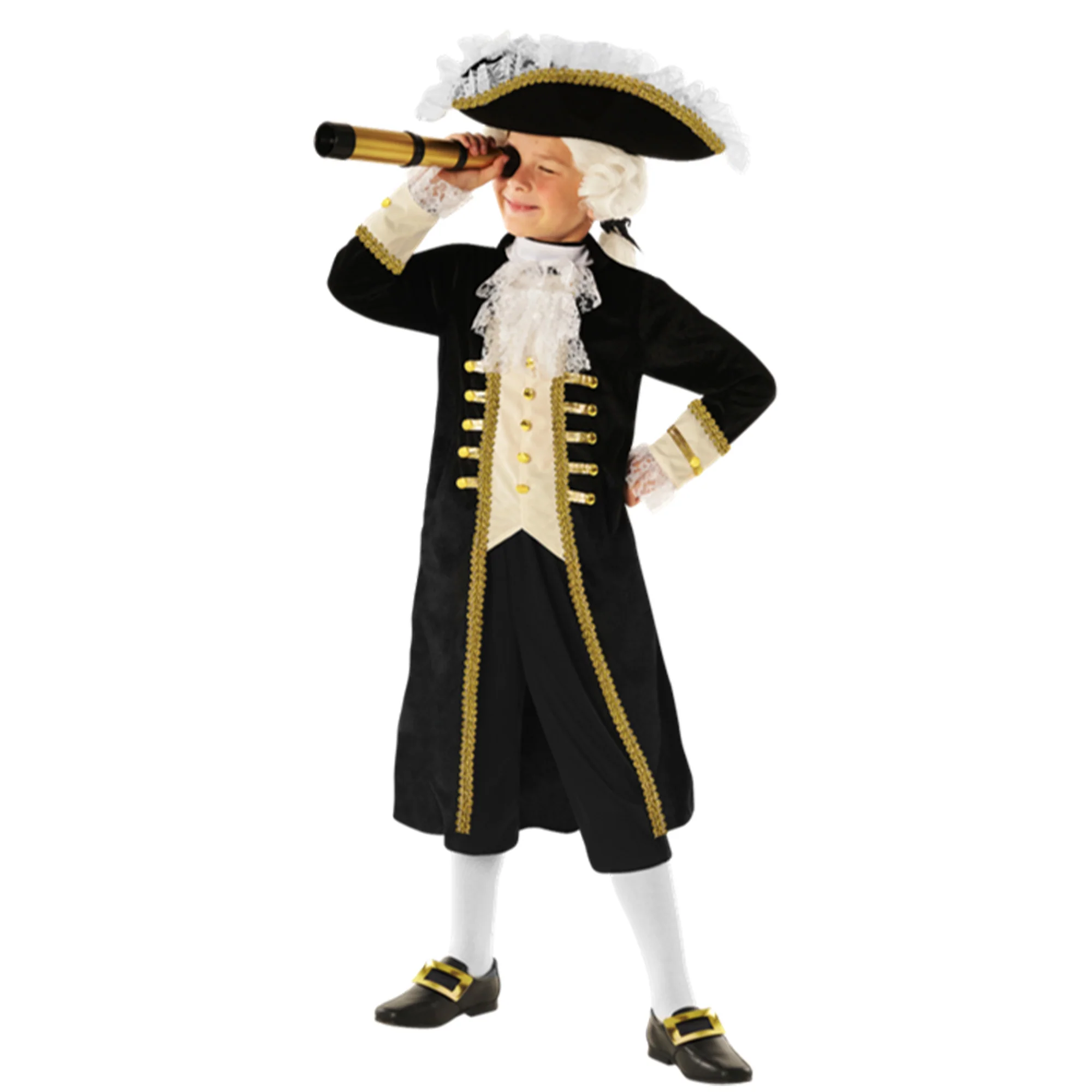 Founding Father Boys Costume 10-12 Years