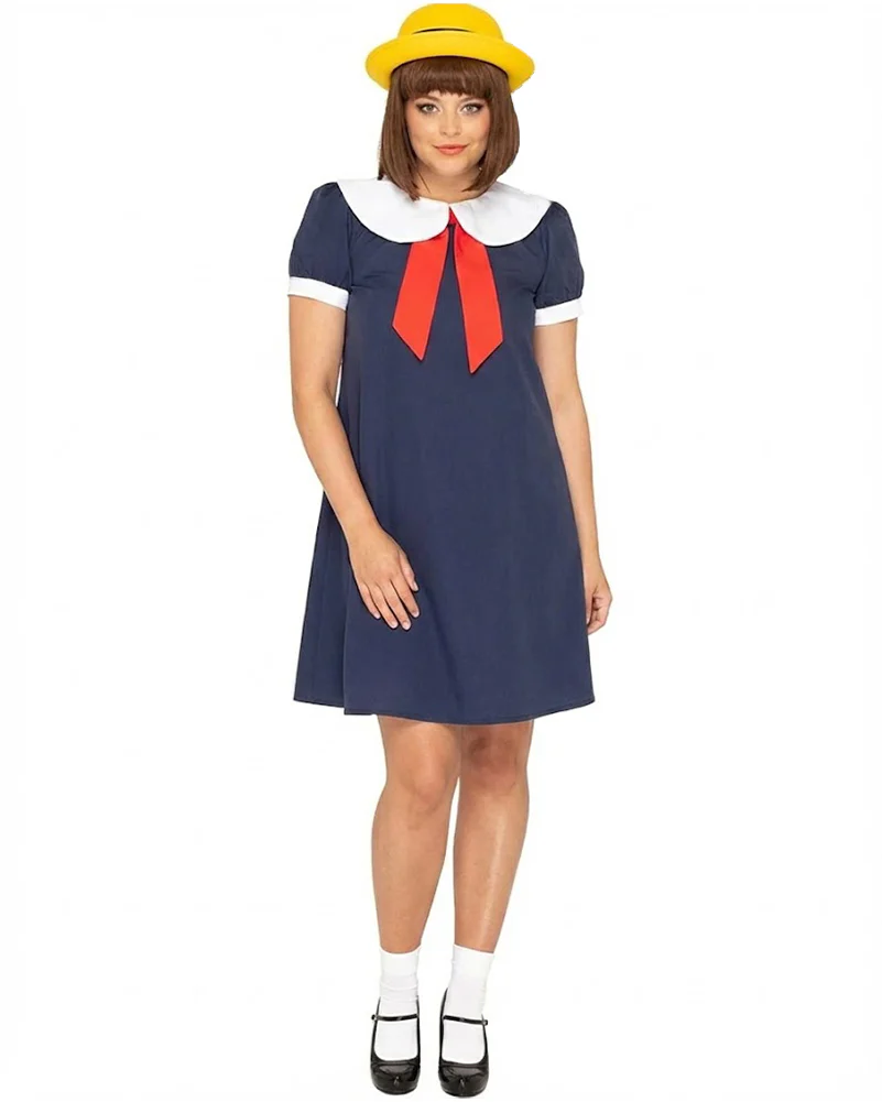 French School Girl Deluxe Womens Plus Size Book Week Costume - Image 2