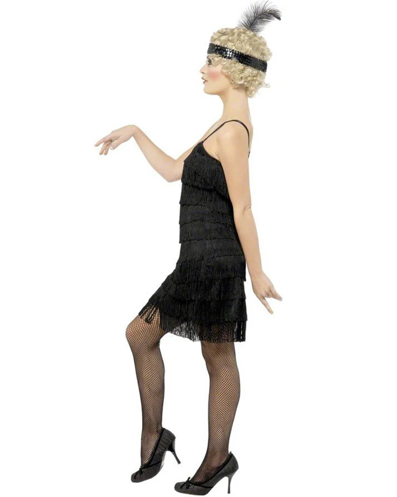 20s Fringe Flapper Womens Plus Size Costume - Image 2