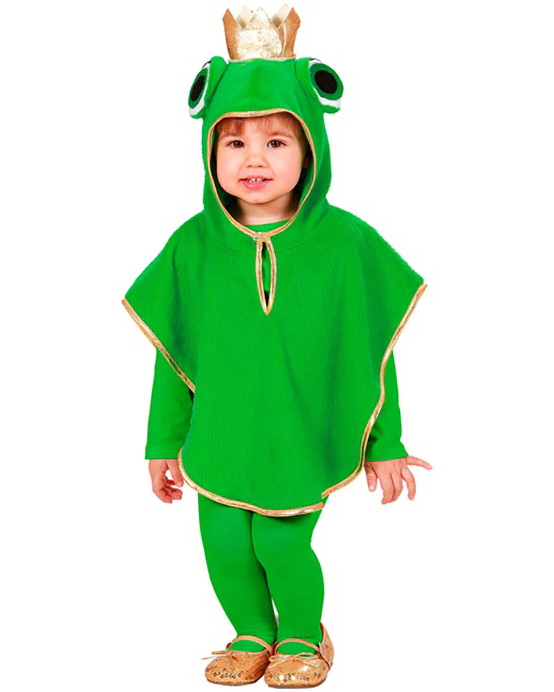Frog Prince Poncho Kids Book Week Costume - Image 2