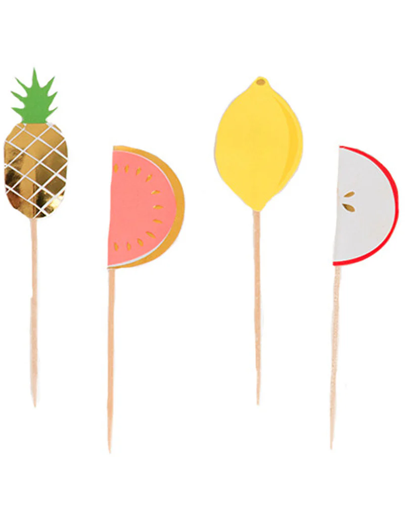 Fruit Party Picks Pack of 24 - Image 2