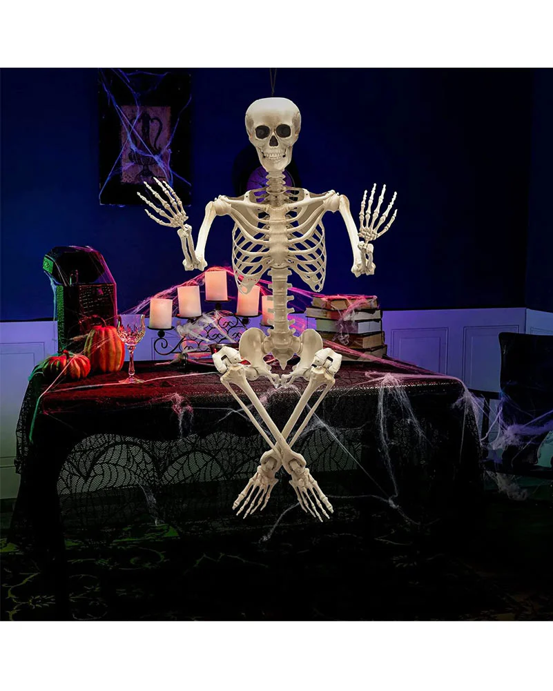 Full Body Plastic Skeleton with moveable joints 1.5m - Image 4
