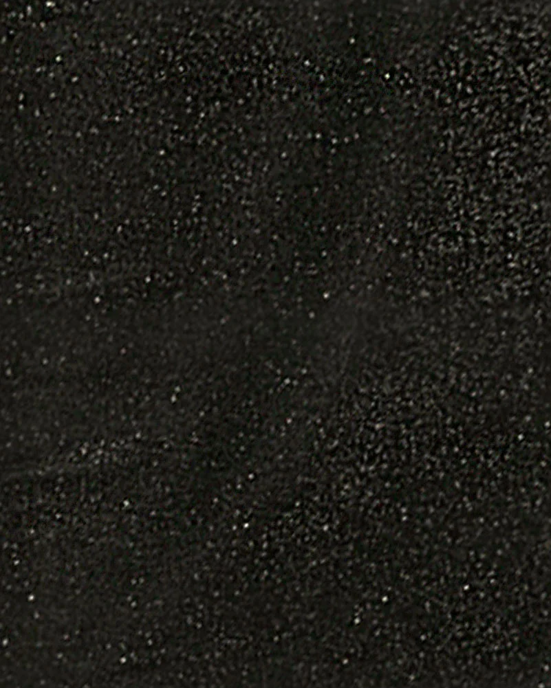 Funky Black Sparkle 70s Womens Palazzo Pants - Image 2