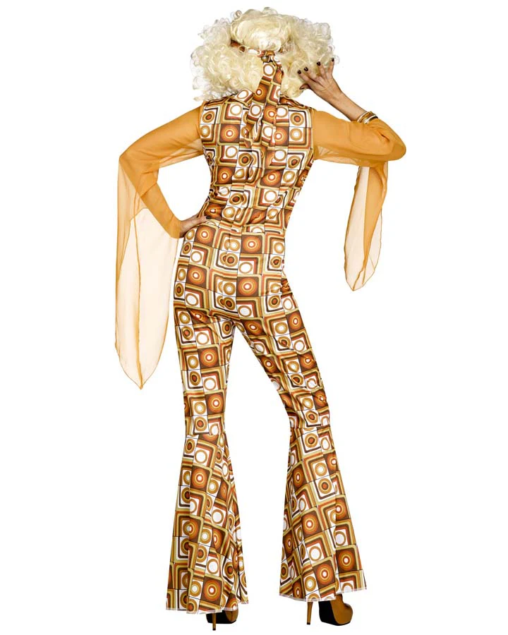 70s Funky Disco Diva Womens Costume - Image 2