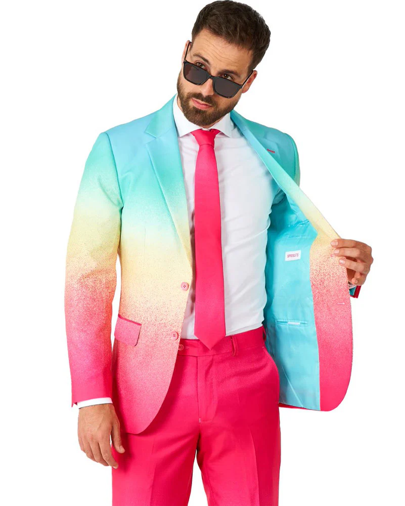 Funky Fade Opposuit Premium Mens Suit - Image 2