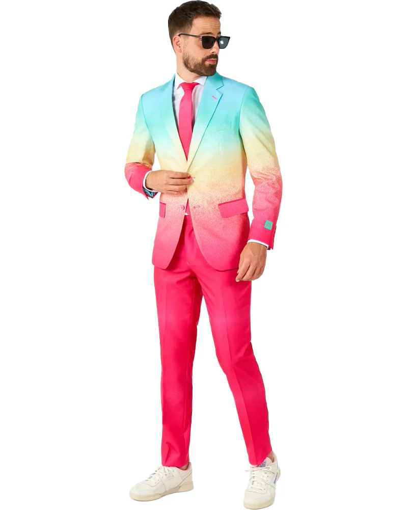 Funky Fade Opposuit Premium Mens Suit - Image 7
