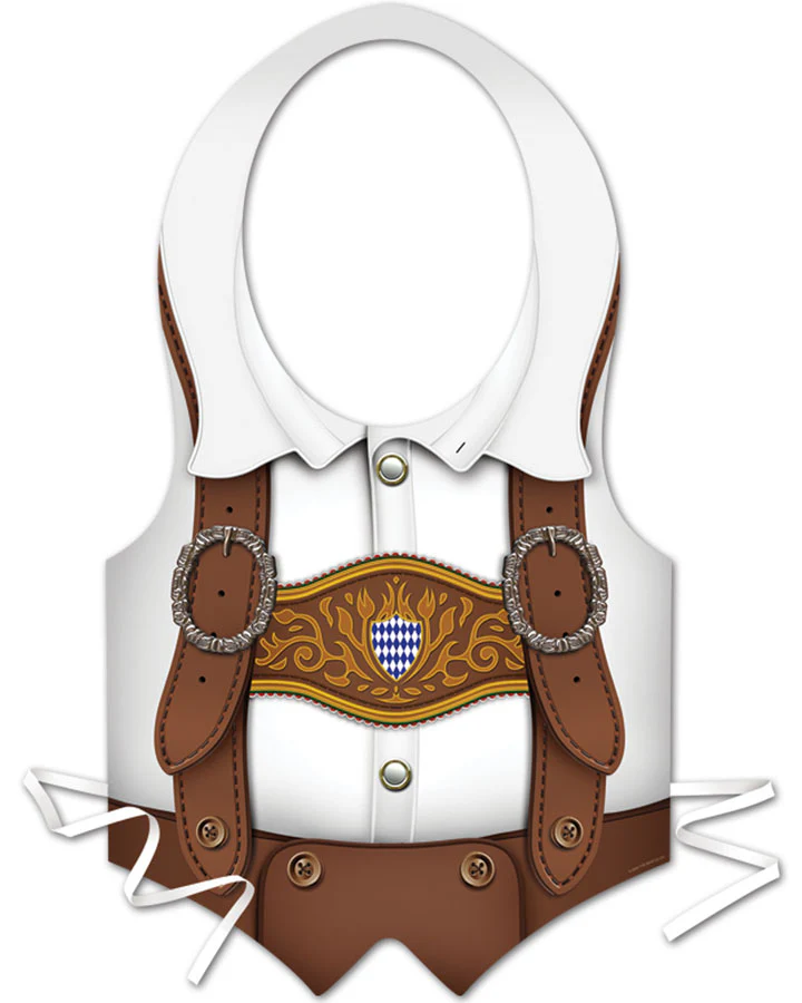 German Oktoberfest Plastic Vest