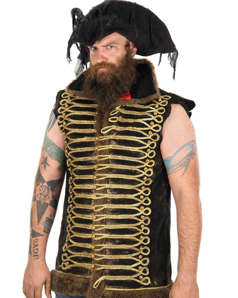 Ghost Pirate Deluxe Hat - Image 2