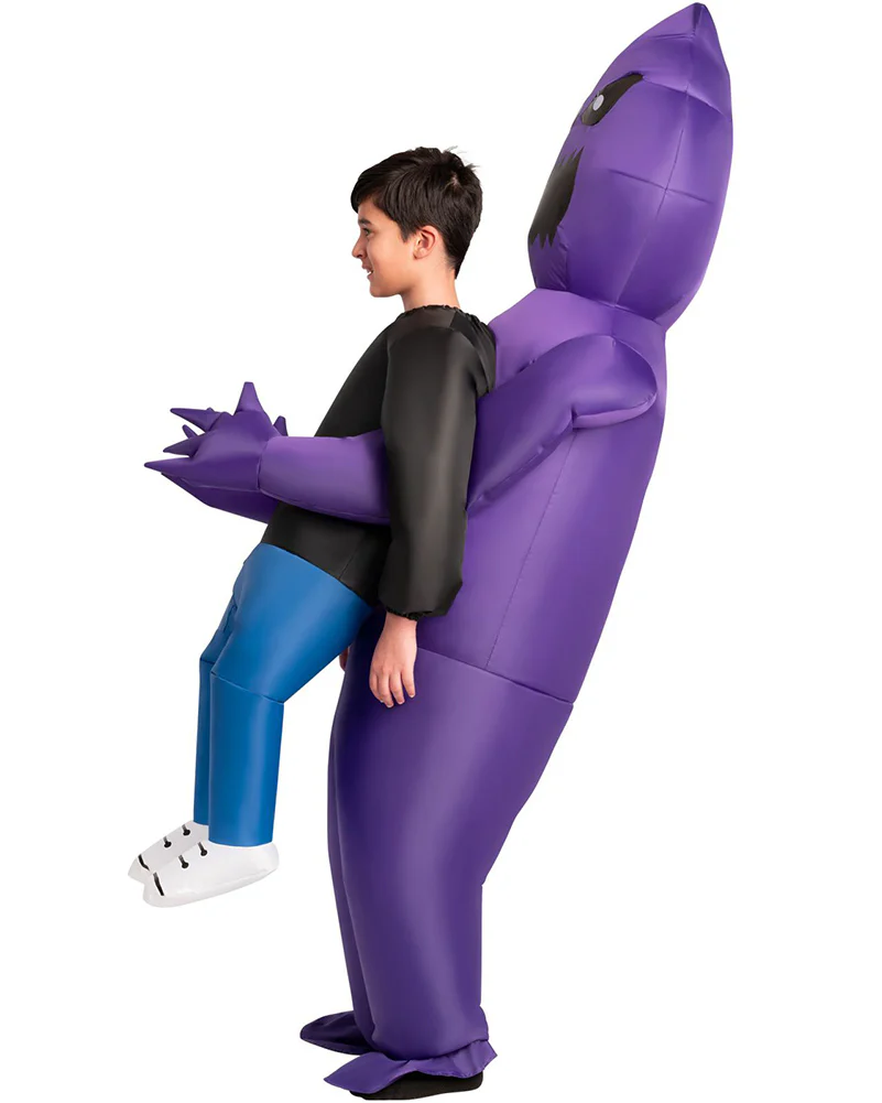 Ghoul Light Up Inflatable Pick Me Up Kids Costume - Image 3