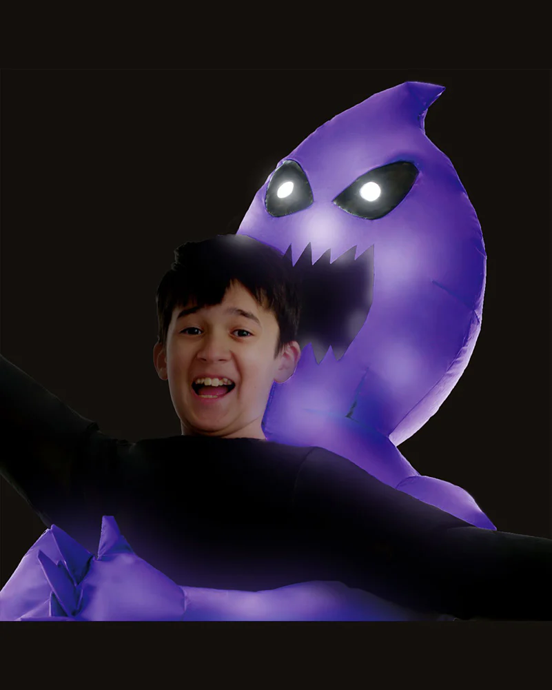 Ghoul Light Up Inflatable Pick Me Up Kids Costume - Image 5