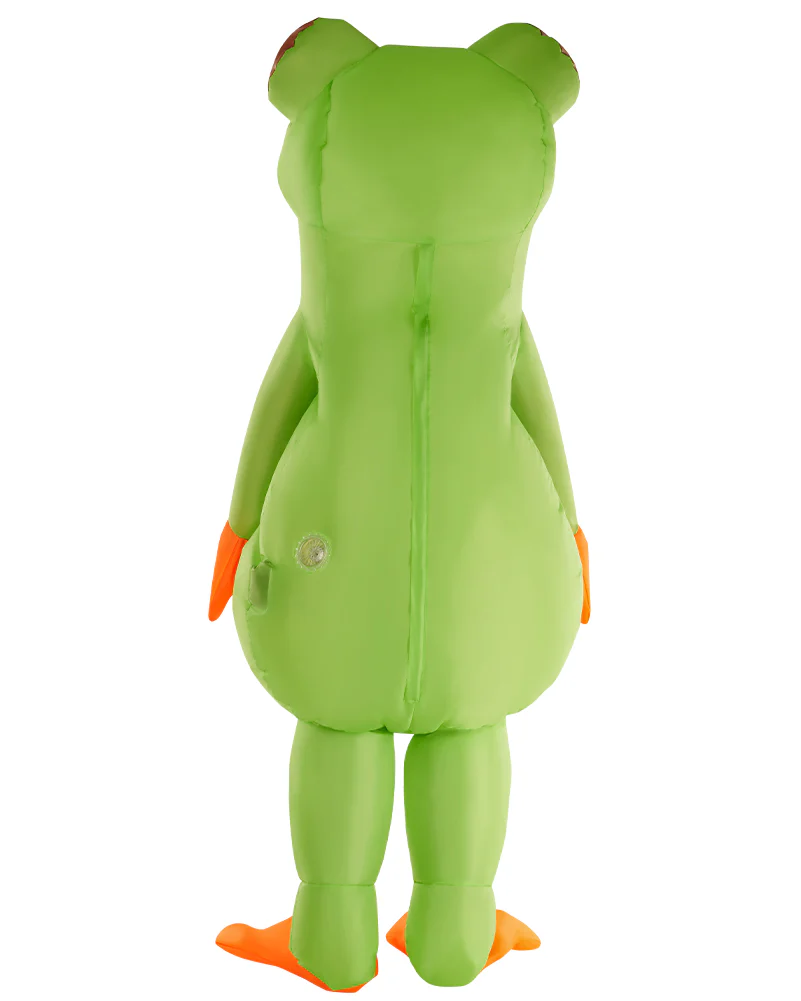 Giant Frog Inflatable Adult Costume - Image 3