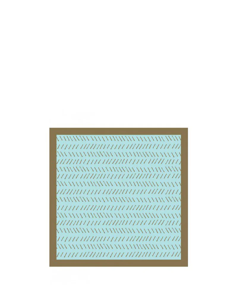 Gilded Geo Hatch Beverage Pink and Blue Napkins Pack of 24 - Image 3