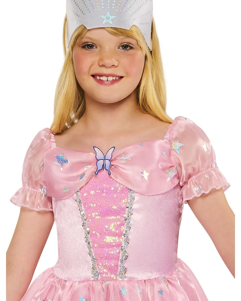 Glinda Deluxe Wizard Of Oz Girls Book Week Costume - Image 3