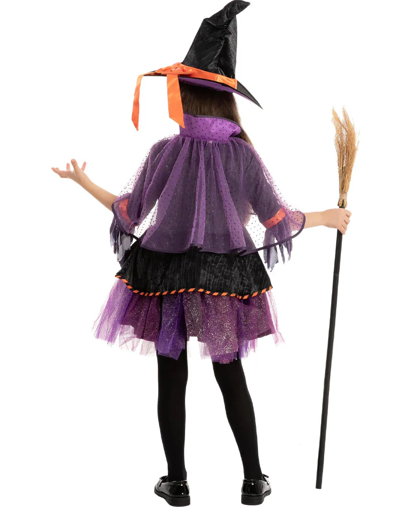 Glitter Witch Kids Costume - Image 3
