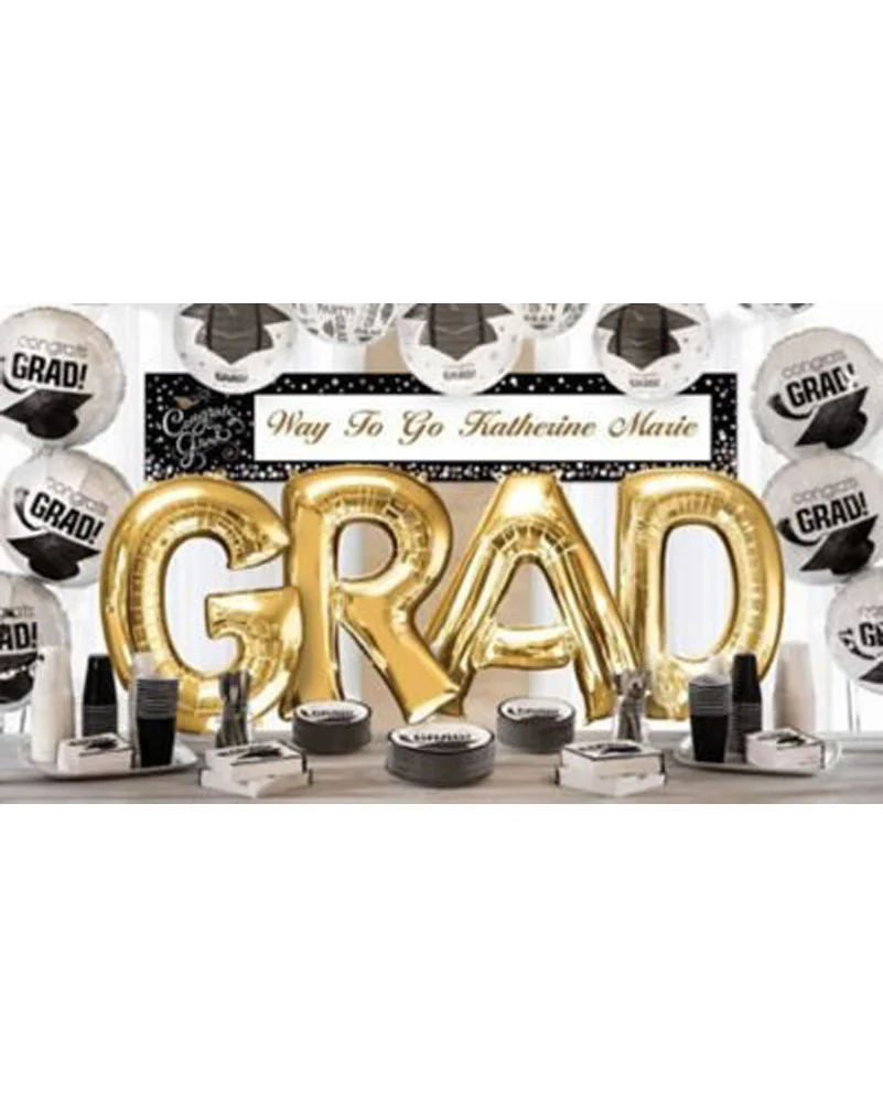 Gold 40cm Letter X Balloon - Image 2