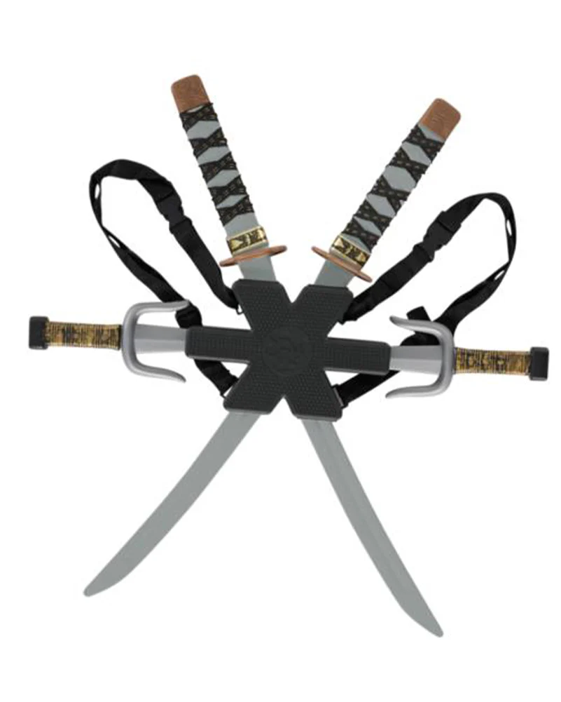 Gold and Black Dragon Ninja Boys Costume - Image 2
