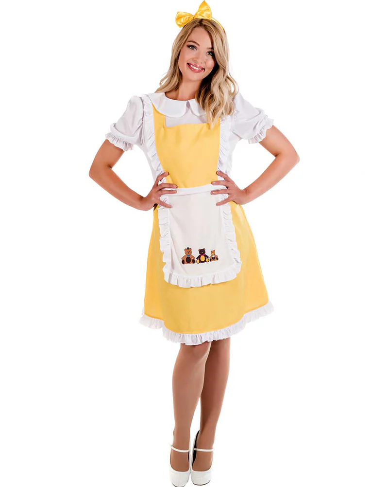 Goldilocks Classic Womens Book Week Costume - Image 2