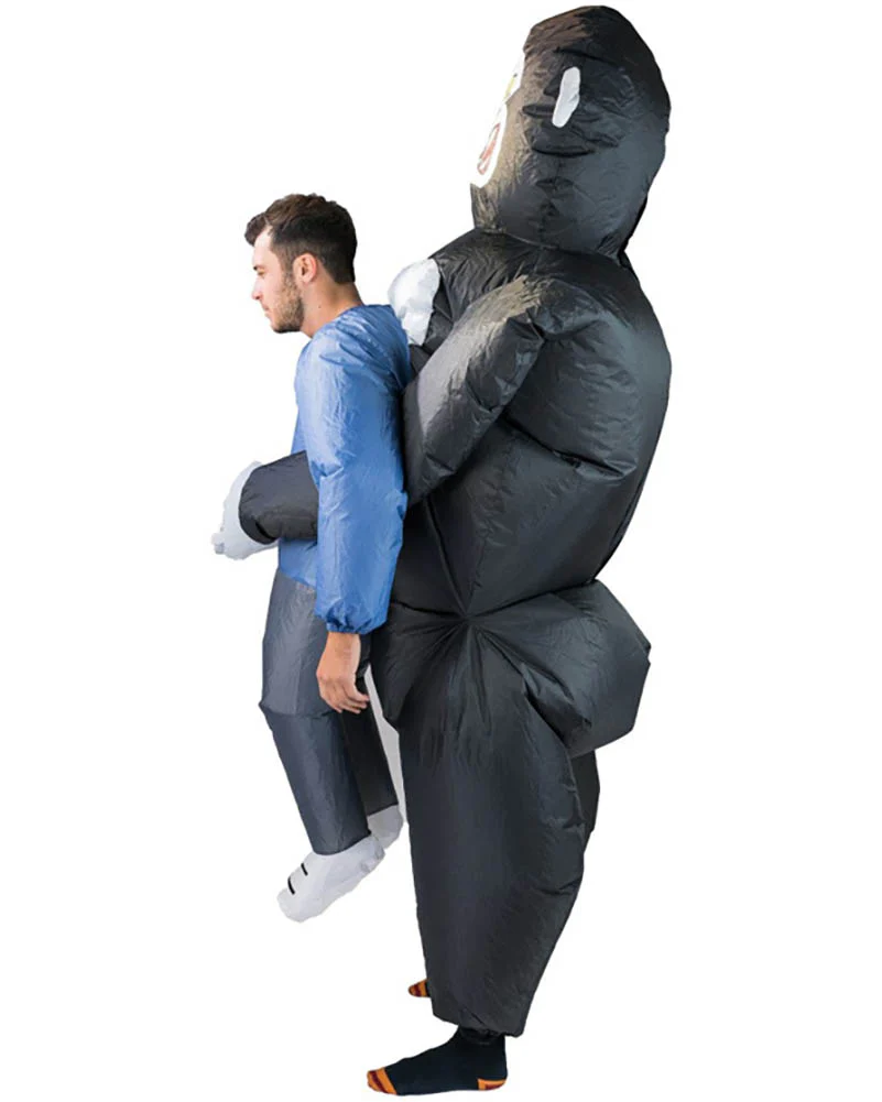 Gorilla Inflatable Lift Up Adult Costume - Image 3