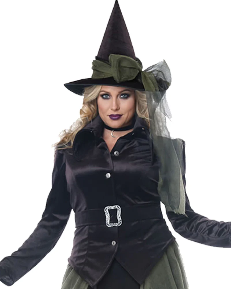 Gothic Witch Plus Size Womens Book Week Costume - Image 3