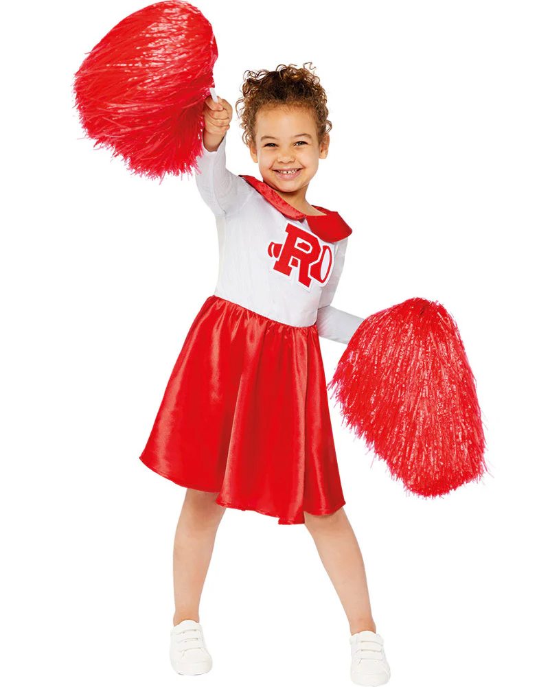 Grease Sandy Rydell Cheerleader Girls Costume - Image 3
