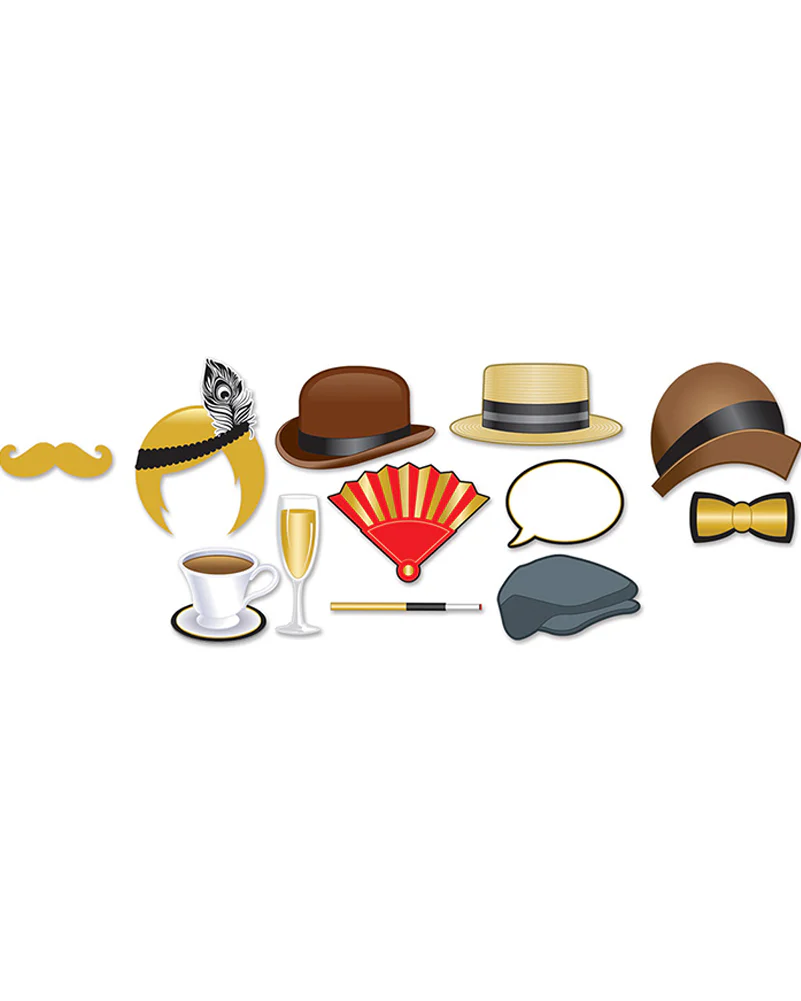 Great 20s Photo Fun Signs Pack of 12 - Image 2
