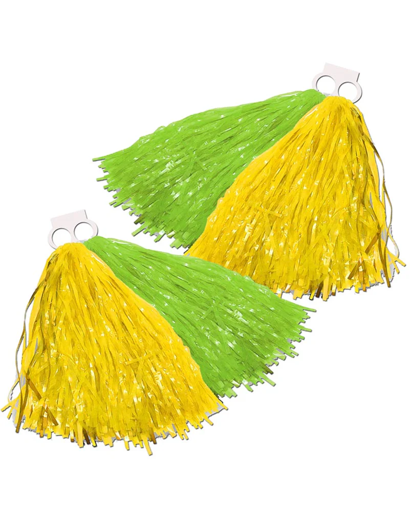 Green and Yellow Pom Pom - Image 2