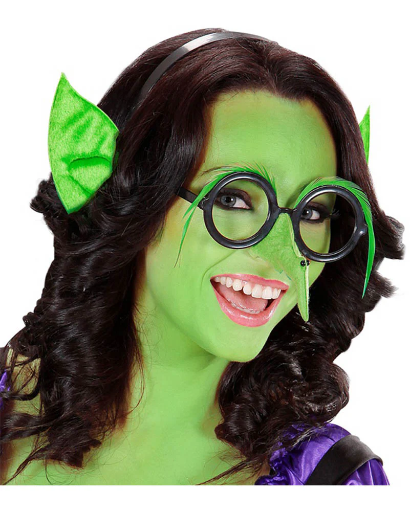 Green Baby Alien Pointed Ears Headband - Image 4