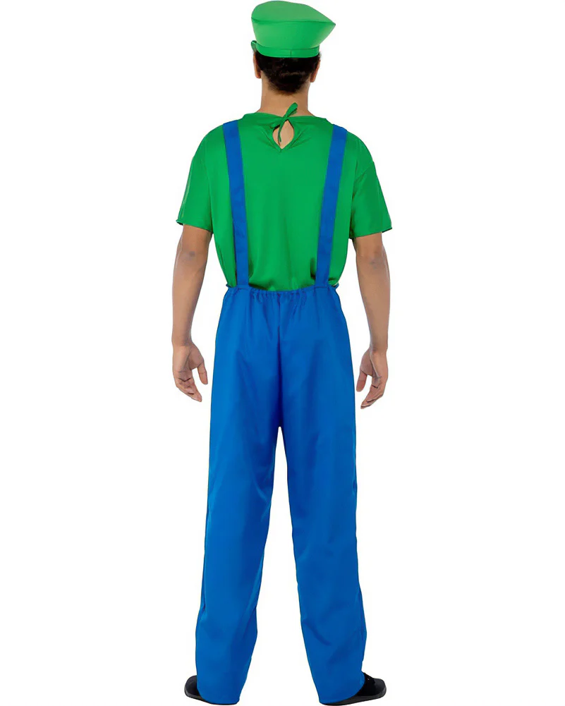 Green Plumber Guy Adult Costume - Image 2