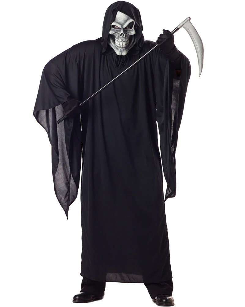 Grim Reaper Mens Plus Size Costume - Image 2