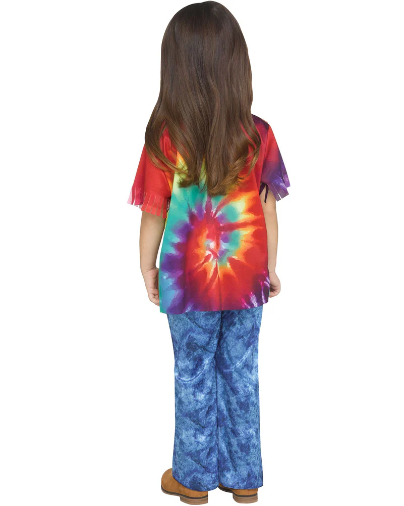 60s Groovy Baby Girls Toddler Costume - Image 4