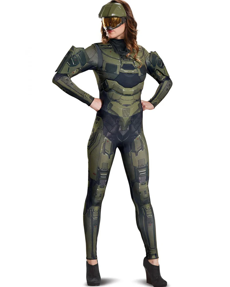 Halo Master Chief Deluxe Womens Costume - Image 2