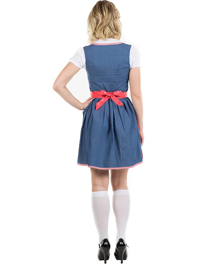 Hanna Deluxe Oktoberfest Dirndl Womens Costume - Image 4