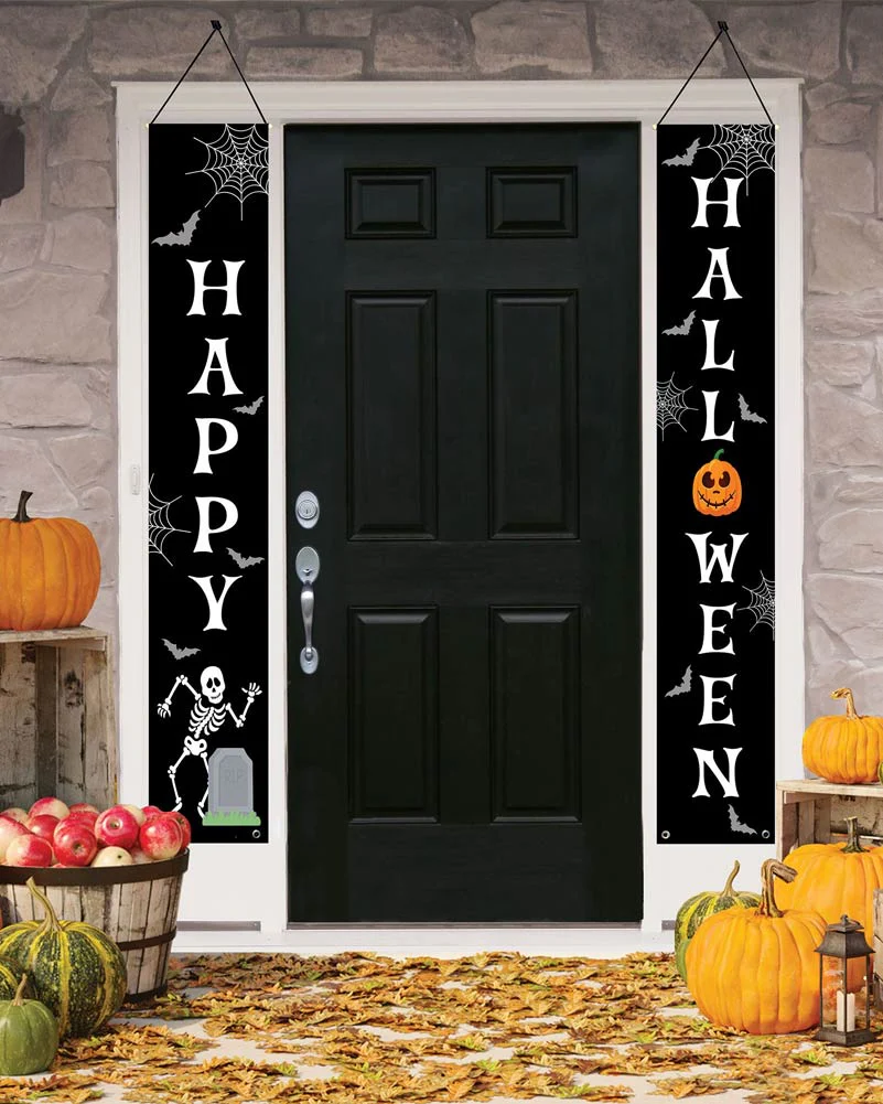 Happy Halloween Home Door Banners Pack of 2 - Image 2