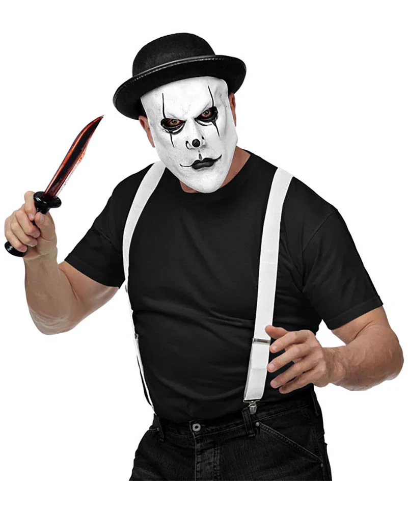 Harlequin Half Mask with Bowler Hat - Image 5