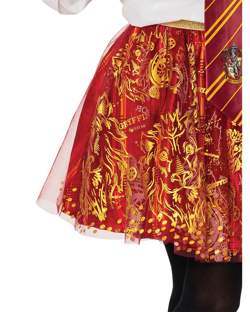 Harry Potter Gryffindor Tutu Girls Book Week Skirt - Image 2
