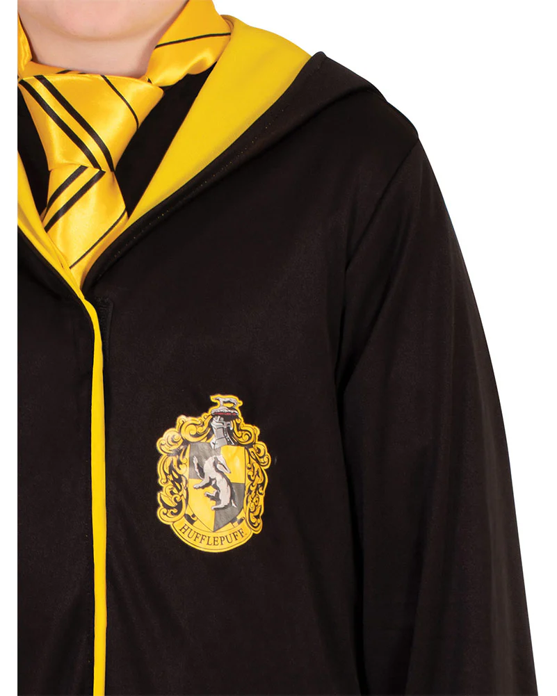 Harry Potter Hufflepuff Deluxe Kids Book Week Costume Robe - Image 2