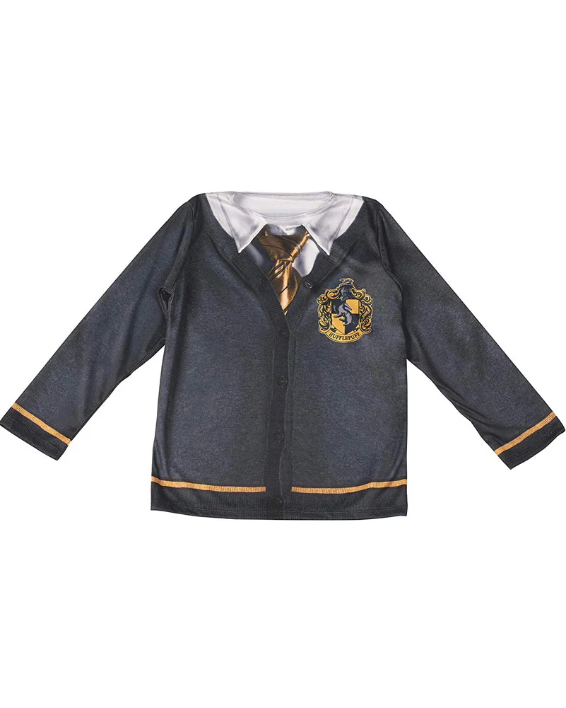 Harry Potter Hufflepuff Kids Book Week Costume Top - Image 2