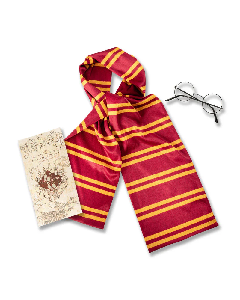 Harry Potter Scarf Glasses and Marauders Map Set - Image 2