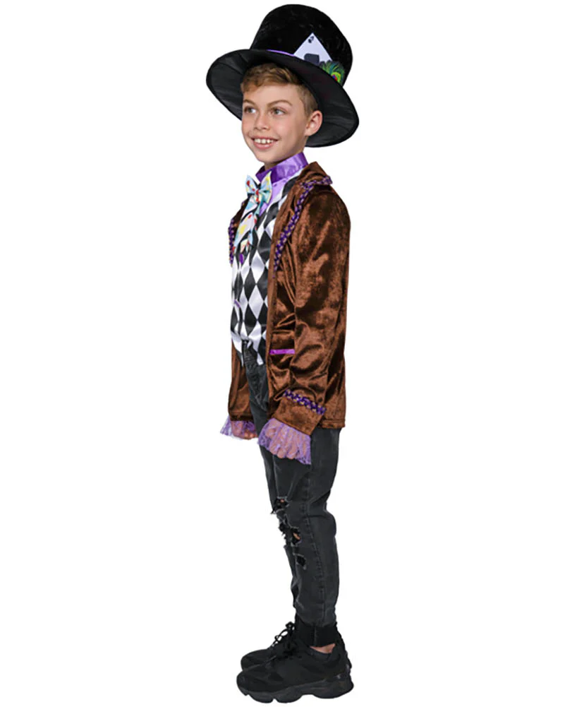 Hatter Madness Deluxe Boys Book Week Costume - Image 3