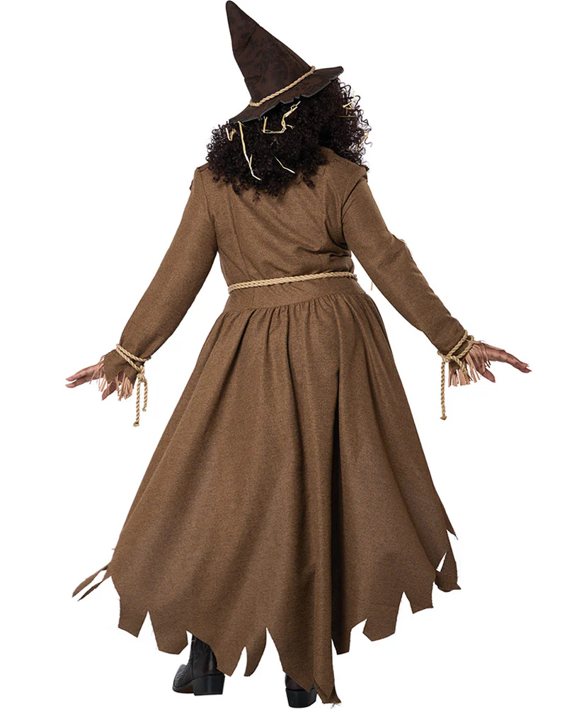Hay Girl Scarecrow Plus Size Womens Costume - Image 2