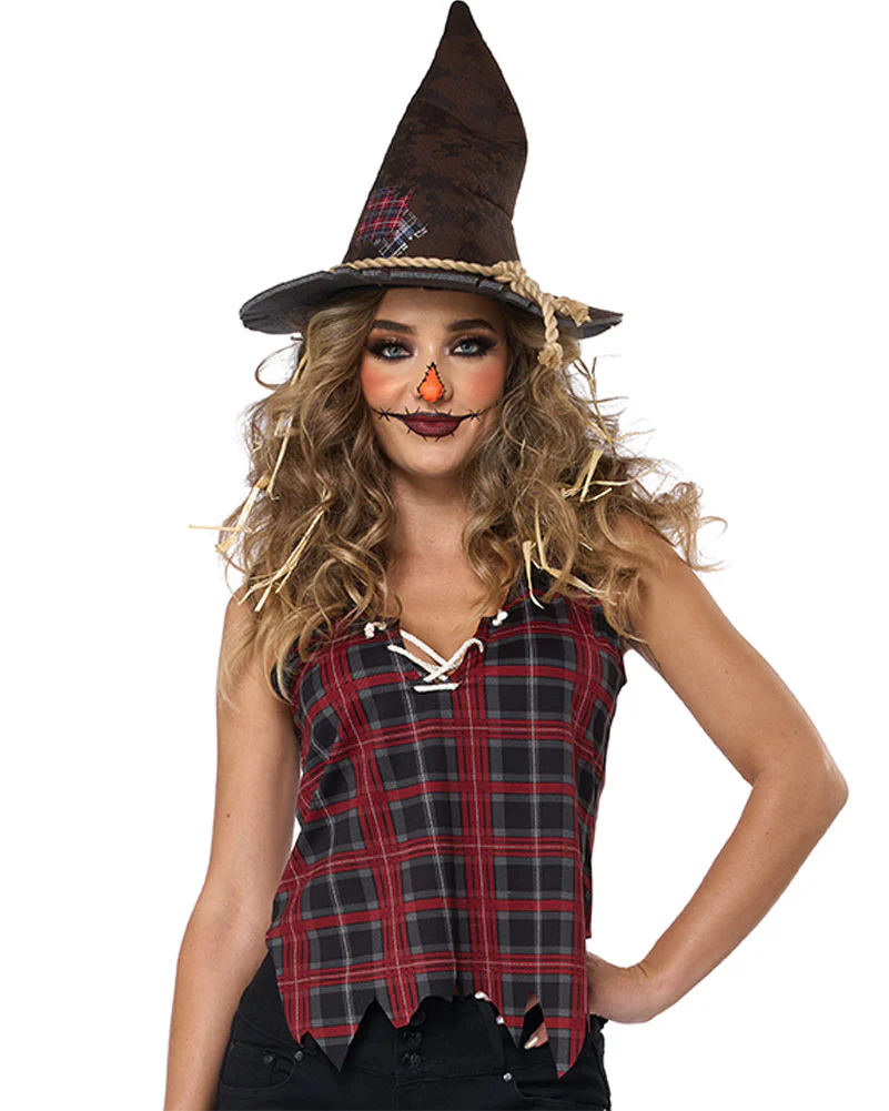 Hay Girl Scarecrow Womens Costume - Image 3