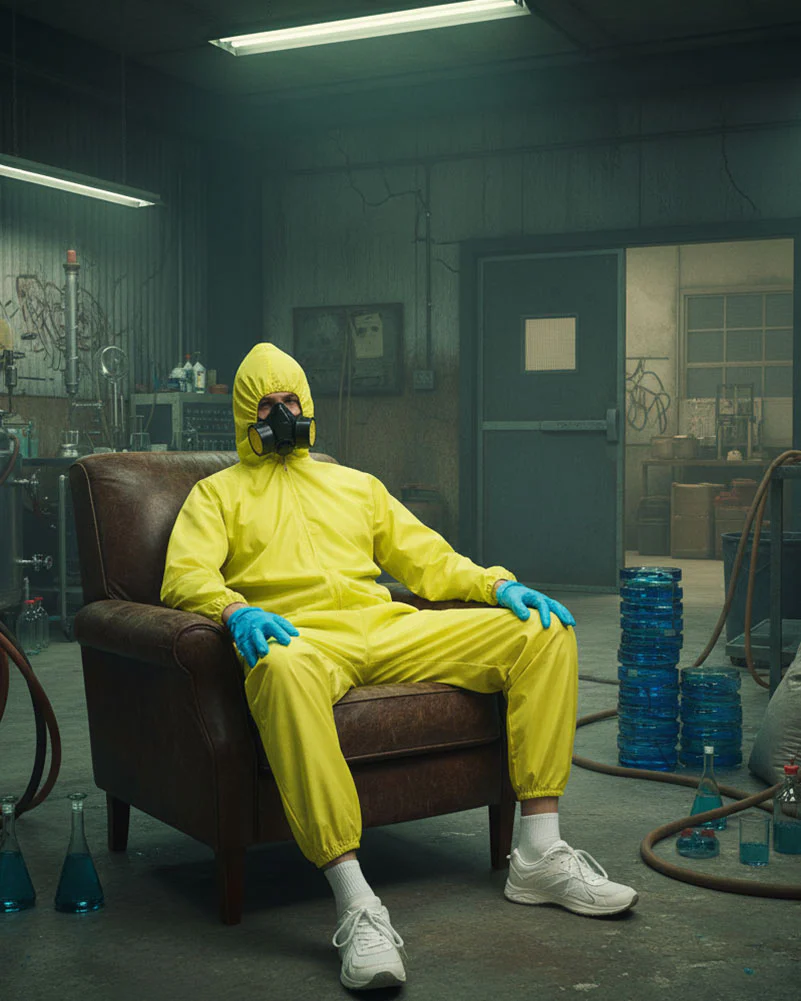 Hazmat Suit Adult Costume - Image 2