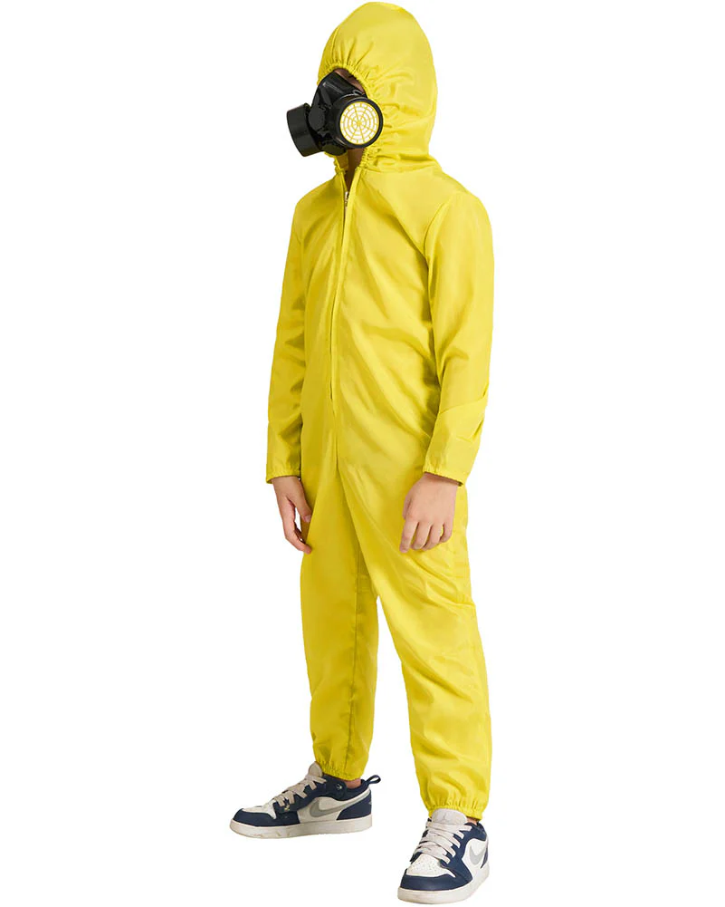 Hazmat Suit Kids Costume - Image 4