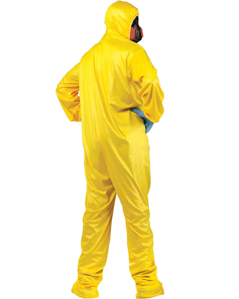 Hazmat Suit Mens Costume - Image 2