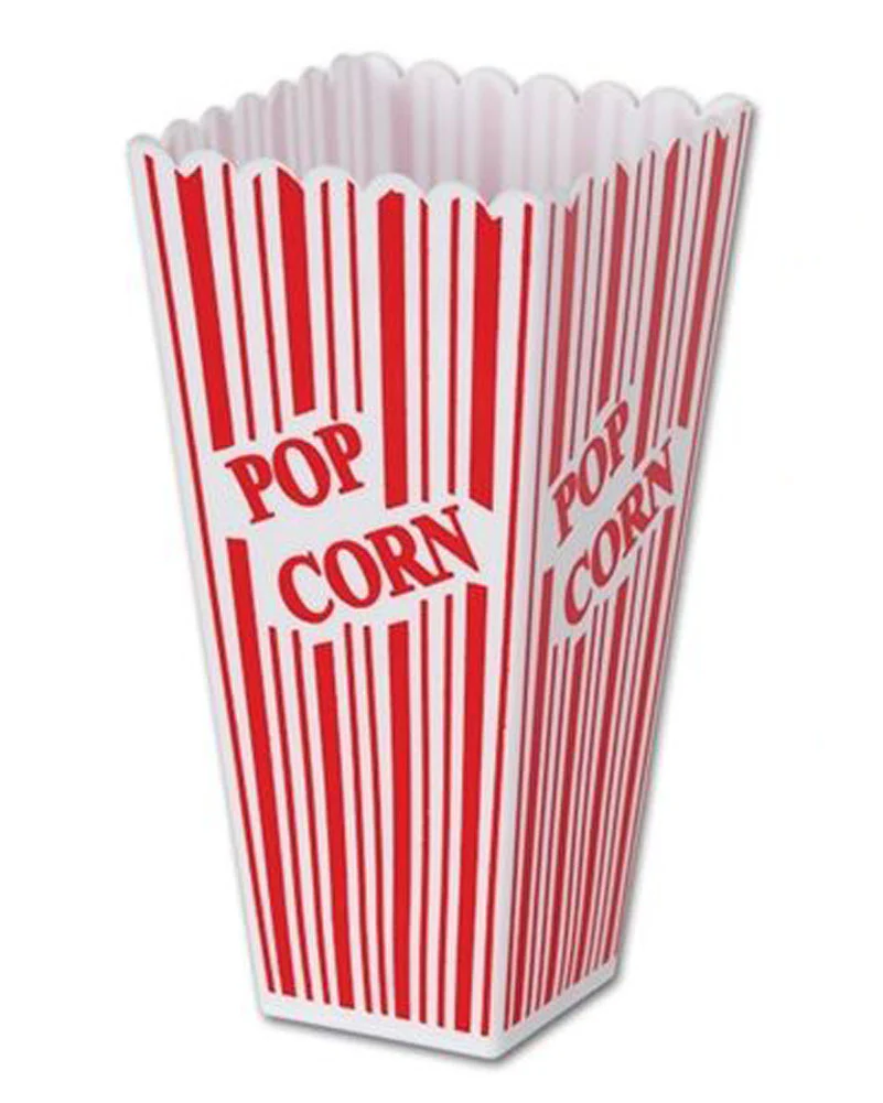 Hollywood Plastic Popcorn Box - Image 2