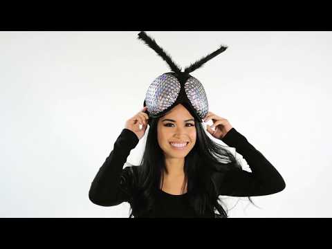 Holographic Fly Eyes Plush Deluxe Headband - Image 5