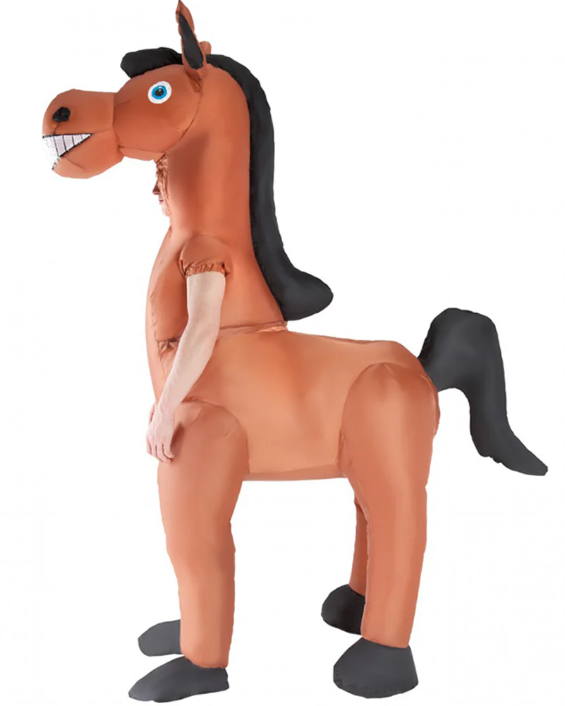 Horse Giant Inflatable Adult Costume - Image 3