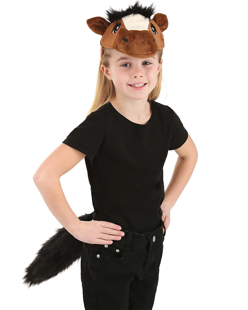 Horse Headband and Tail Deluxe Set - Image 4