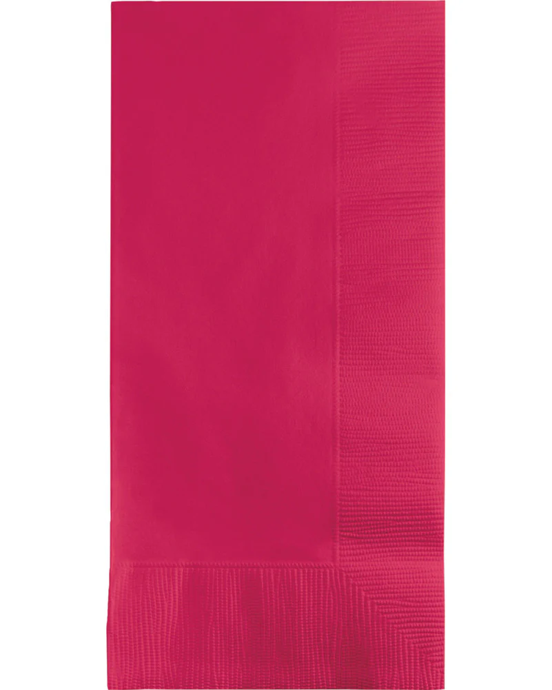 Hot Magenta Dinner Napkins Pack of 50