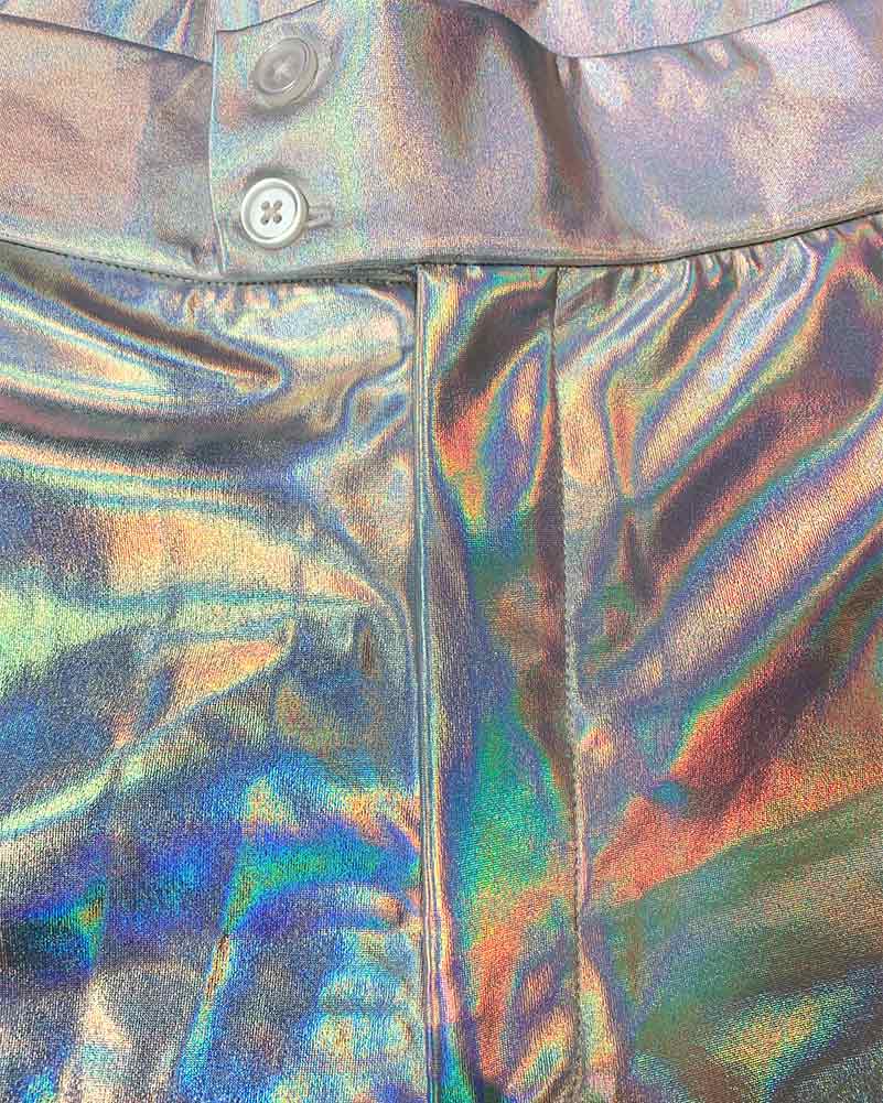 Hot Stuff Silver 70s Mens Flares - Image 6